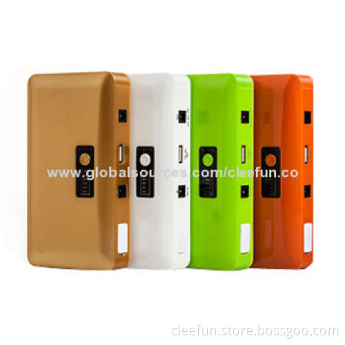 Universal 12,000mAh Mobile Phone Charger with Car Jump Starter Function, for Driver